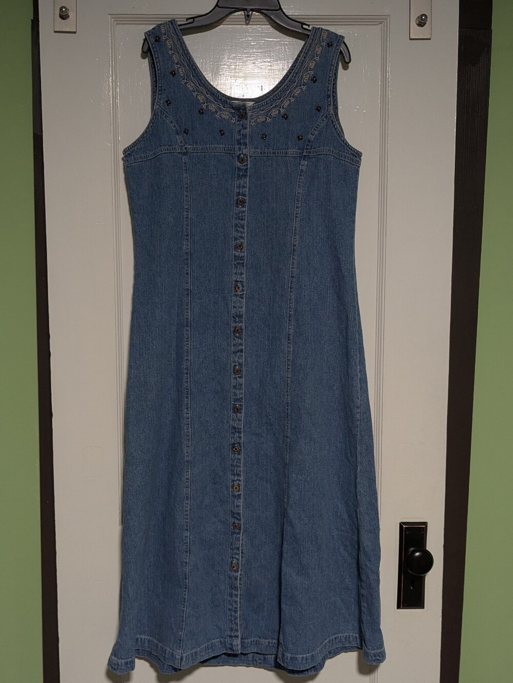 Christopher Banks Denim Dress Sz 12